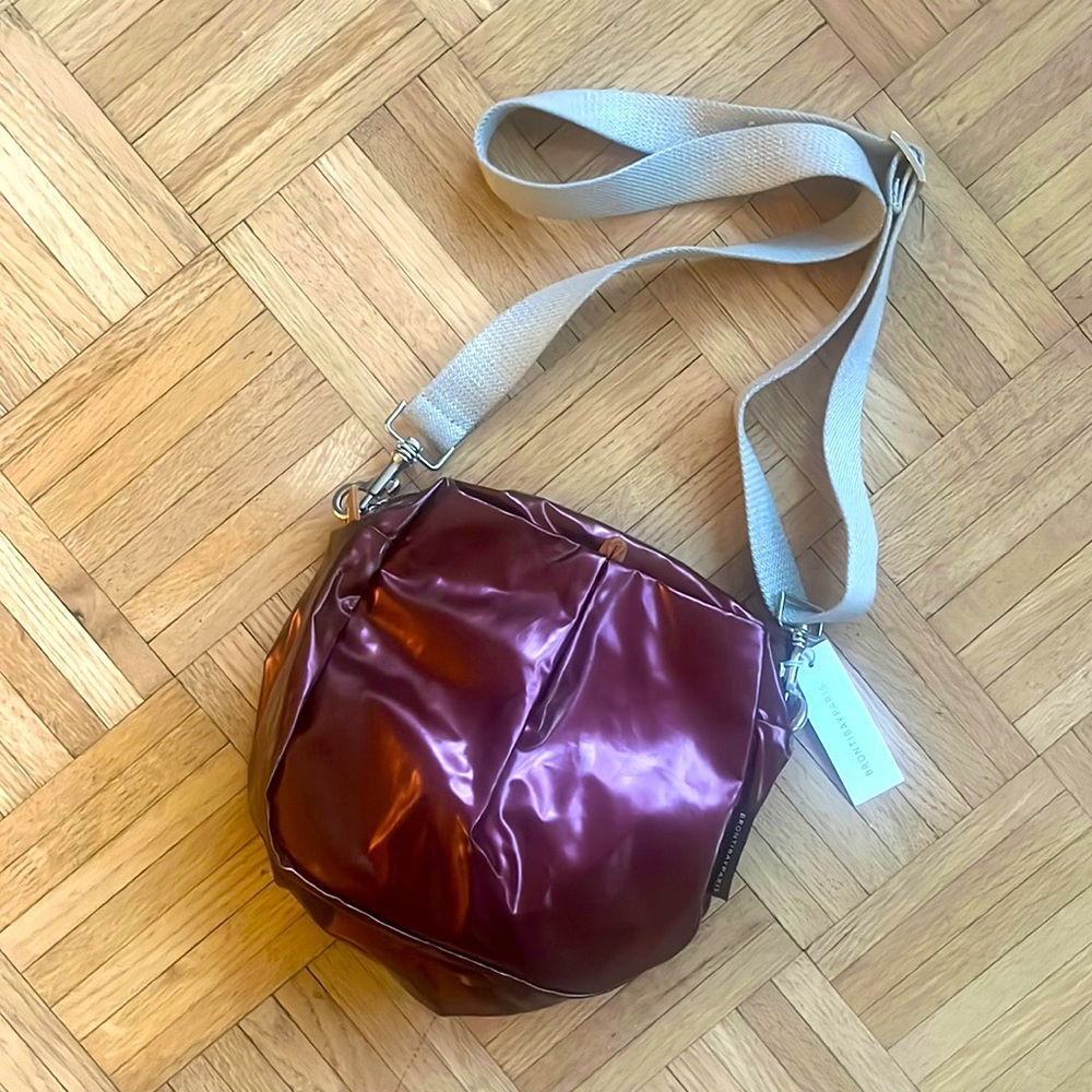 Red Metallic crossbody